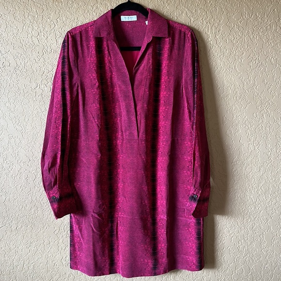 Nwot EQUIPMENT Riannon Silk Dress - Picture 6 of 11